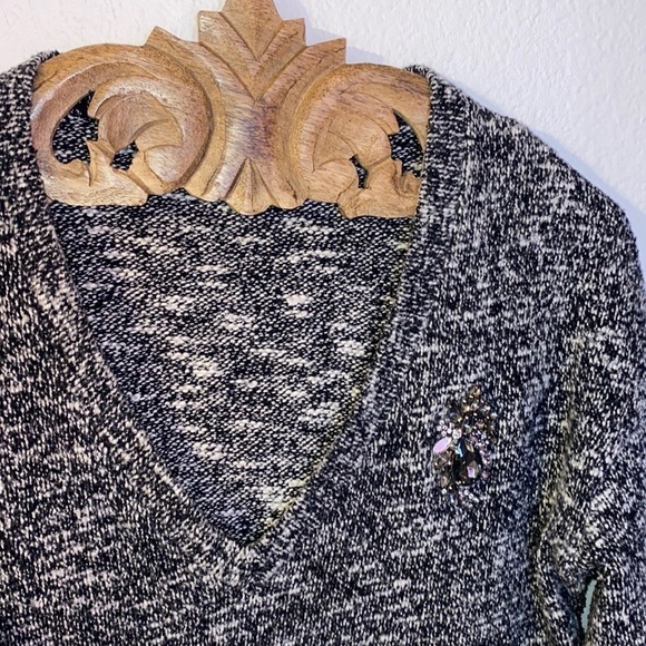 ZARA Jeweled Sweater - Picture 2 of 4
